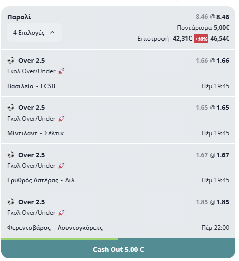 Άκρη δεν βγαίνει… την "έπεσα" στα Over!