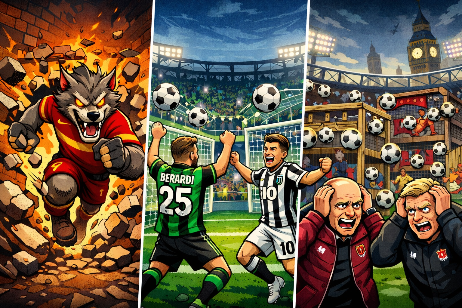 Άμυνες σε... "Αποσύνθεση" και Ταμεία με Πολλά Γκολ