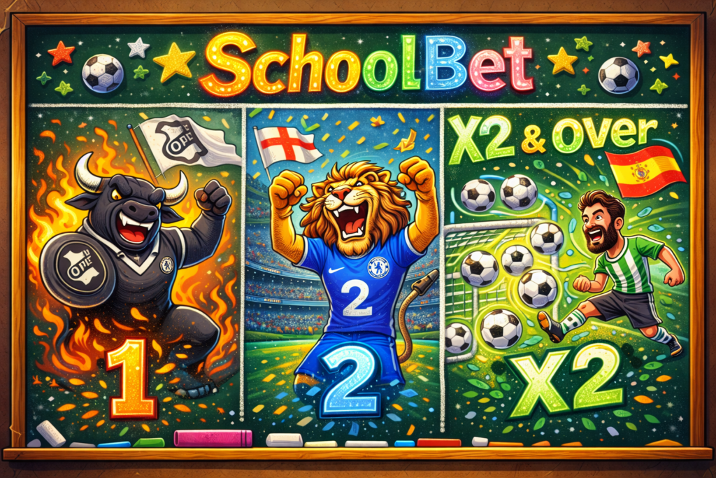 Ασταμάτητο SchoolBet: Η Κύρια Επιλογή και 3 «Μπόμπες» για να κλείσει η εβδομάδα με κέρδη!