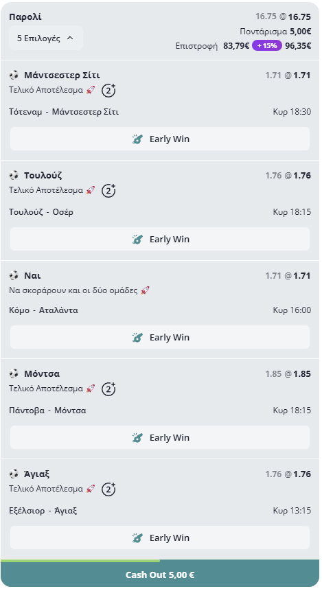 Today xPicks – 37 παιχνίδια 7 Today xPicks – 37 παιχνίδια