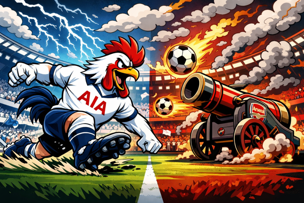 Τότεναμ - Άρσεναλ: «Φωτιά» στο Βόρειο Λονδίνο με φόντο τα δίχτυα και τις κάρτες