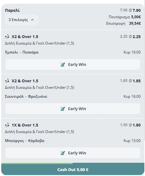 Κυριακάτικο Μάθημα από τον Μαθηματικό — 3 Αναλύσεις, 1 Παρολί, x8 Απόδοση!