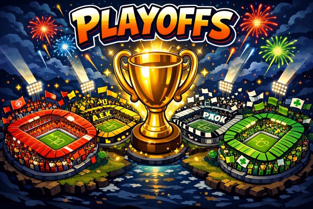 Κλήρωση Playoffs Super League 2025-26