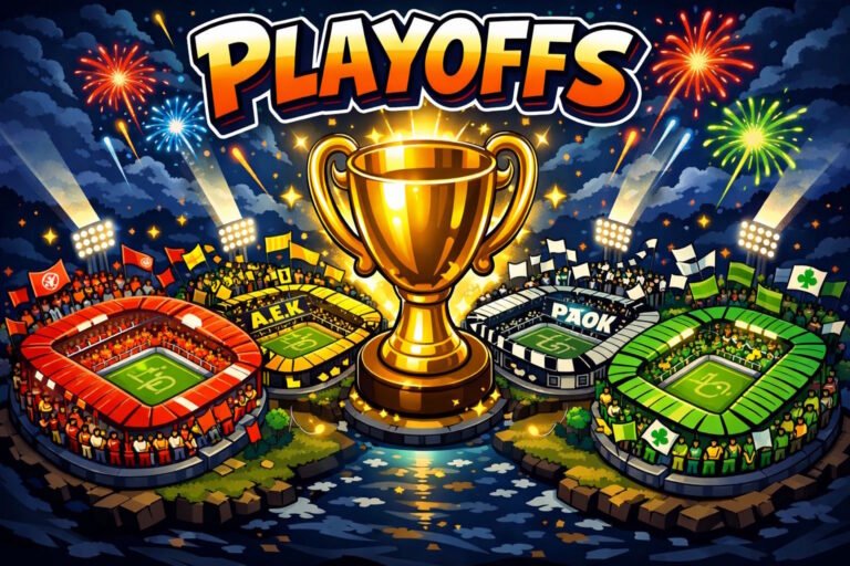 Κλήρωση Playoffs Super League 2025-26