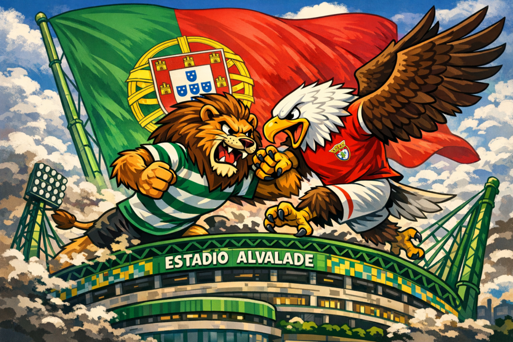 Σπόρτινγκ Λισαβόνας - Μπενφίκα: Το "Derby de Lisboa" που κρίνει τον τίτλο (19/04/26, 20:00)