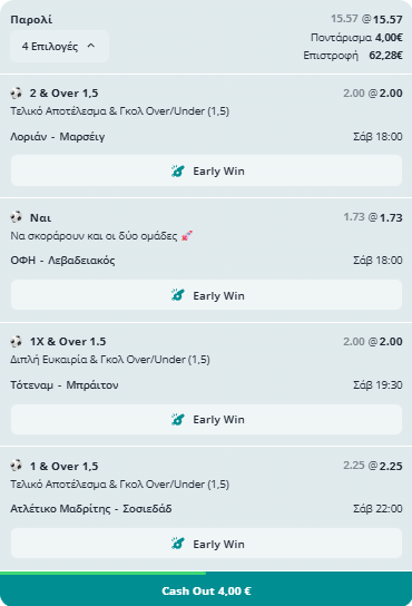 Φαβορί, γκολ και μπόλικες προτάσεις!