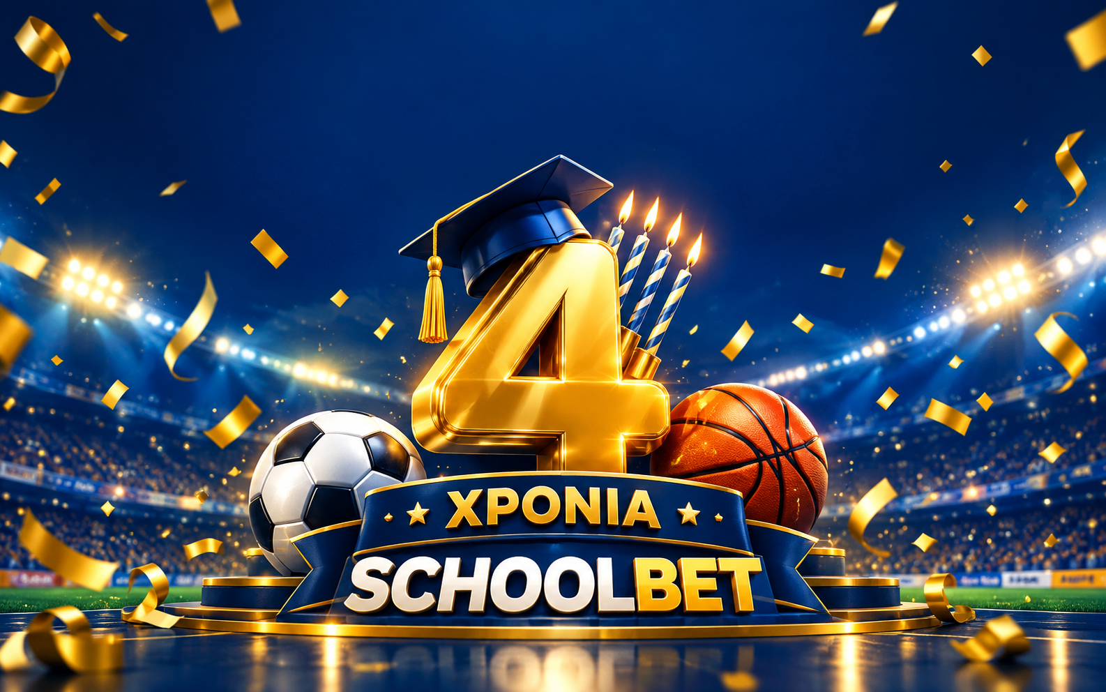 4 χρόνια SchoolBet: Δωρεάν Προγνωστικά, xTips & Ένα Νέο Σπίτι για την Παρέα μας!